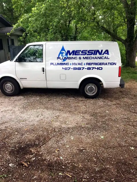 Messina Plumbing service van